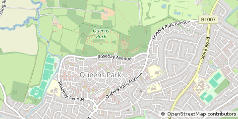 Map of Billericay, Essex
