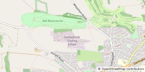 Map of Richmond, North Yorkshire