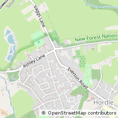 Map of Lymington, Hampshire