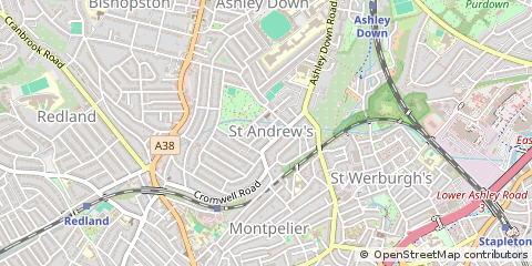 Map of Bristol