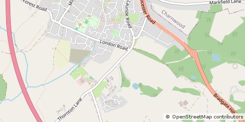 Map of Markfield