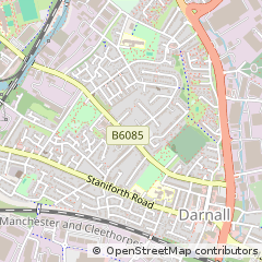 Map of Sheffield
