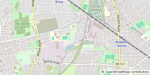 Map of Manchester
