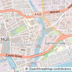 Map of Hull, East Yorkshire