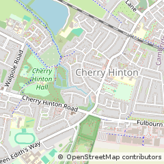 Map of Cambridge, Cambridgeshire