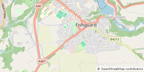 Map of Fishguard