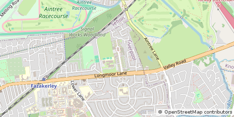 Map of Liverpool, Merseyside