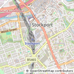 Map of Stockport