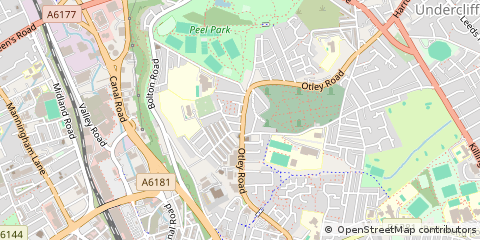 Map of Bradford