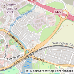 Map of Fareham, Hampshire