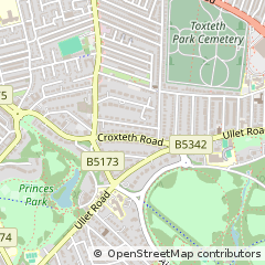 Map of Liverpool