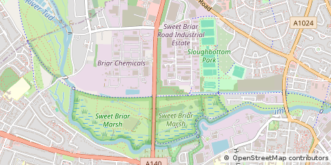 Map of Norwich
