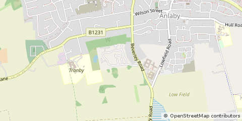 Map of Hull, East Yorkshire
