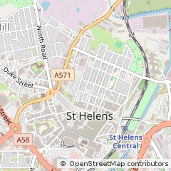 Map of ST. Helens