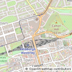 Map of Edinburgh