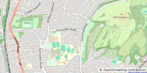 Map of Brighton