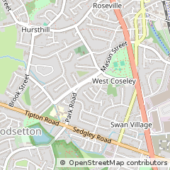 Map of Bilston