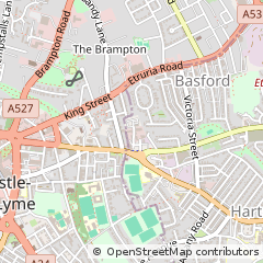 Map of Stoke-on-Trent