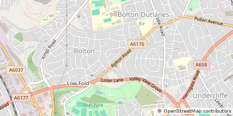 Map of Bradford