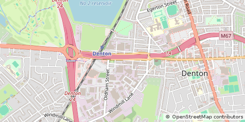 Map of Manchester