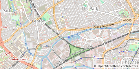 Map of Nottingham
