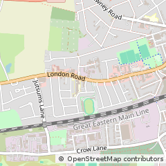 Map of Romford, Essex