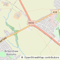 Map of Birkenshaw