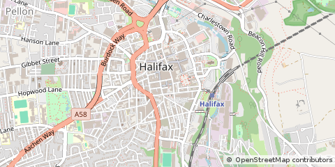 Map of Halifax