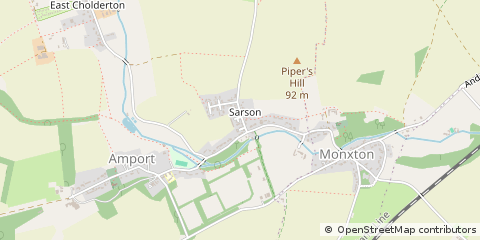 Map of Andover