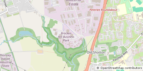 Map of Peterlee, County Durham