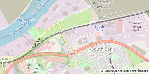 Map of Middlesbrough