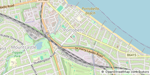 Map of Edinburgh