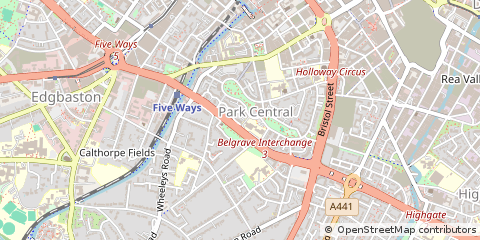 Map of Birmingham