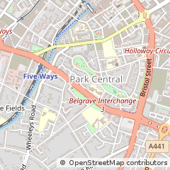 Map of Birmingham