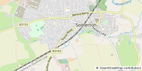 Map of Somerset