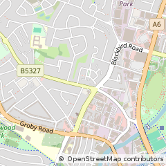 Map of Leicester, Leicestershire