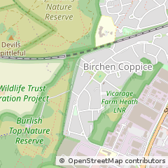 Map of Kidderminster