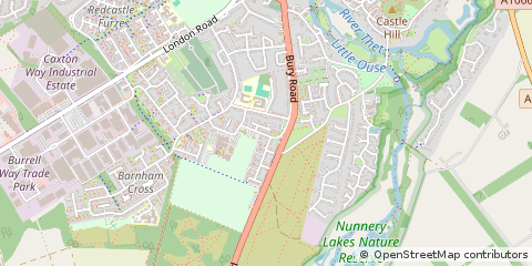 Map of Thetford