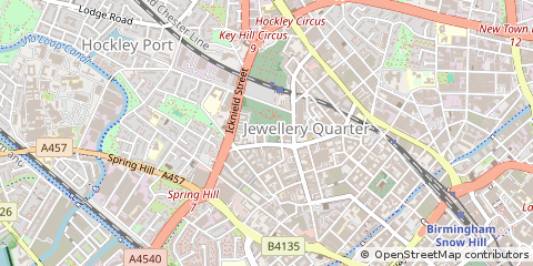 Map of Birmingham