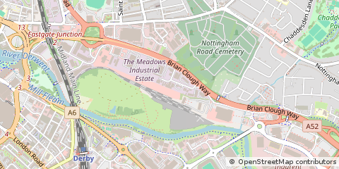 Map of Derby