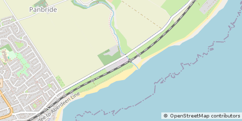 Map of Carnoustie