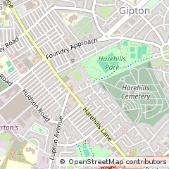 Map of Leeds