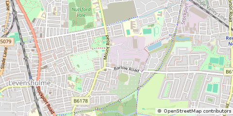 Map of Manchester