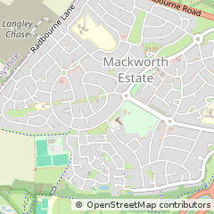 Map of Derby, Derbyshire