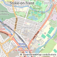 Map of Stoke-on-Trent