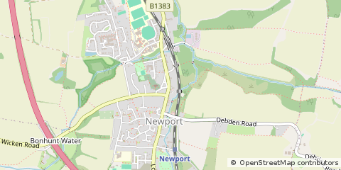 Map of Saffron Walden