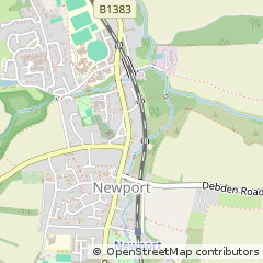 Map of Saffron Walden
