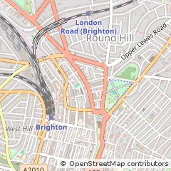 Map of Brighton, East Sussex