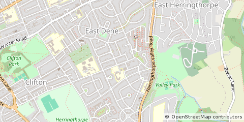 Map of Rotherham