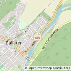 Map of Ballater, Aberdeenshire